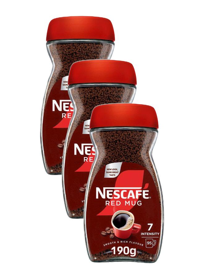 Nescafe Red Mug Instant Coffee 190gramsBundle