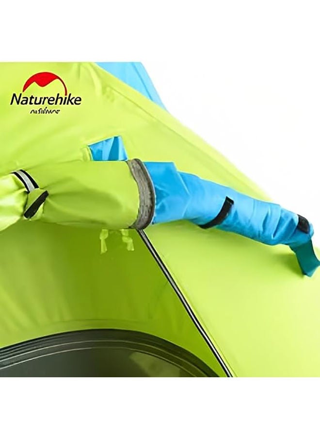 Naturehike P-Series aluminum pole tent with new material 210T65D embossed design - Image 5