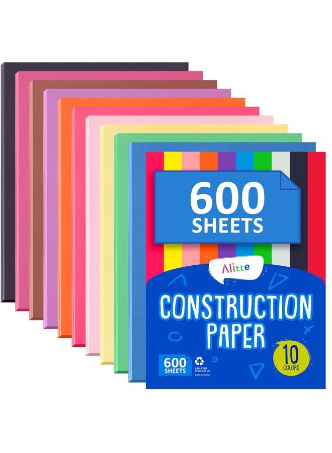 Alitte Construction Paper 600 Sheets - Image 1