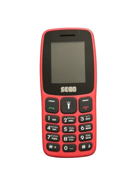 MOBILE SEGO SG 106 DUAL SIM RED