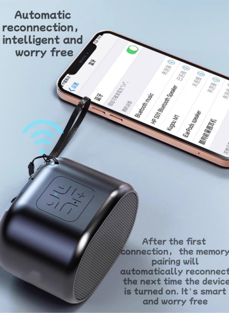 Limited Stock Left ! ! !Wireless Bluetooth Speaker, Subwoofer, Mini Speaker, Portable, Black - Image 1