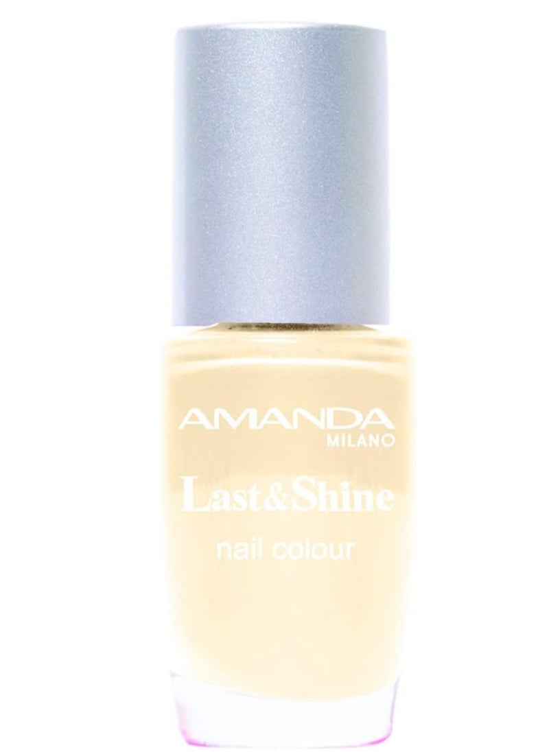 Amanda Amanda milano last and shine nail polish - fm3-07 french beige, 12 ml 