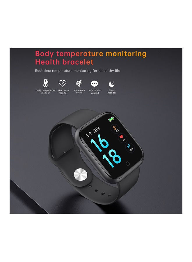 نيبمينينت ساعة يد ذكية مضادة للماء أسود - Image 1