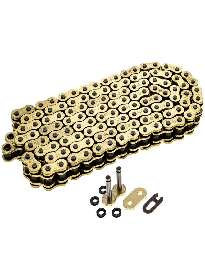 نيش سلسلة NICHE Gold 520 X-Ring مكونة من 122 حلقة مع وصلة رئيسية - Image 1