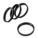 Ferianl 4PCS Hub Centric Rings 60 mm ID to 75 mm OD ABS Plastic Hub rings Universal for SUV Sedan and More with 60 mm Vehicle Hubs and 75 mm Wheel Center Bore - Image 2