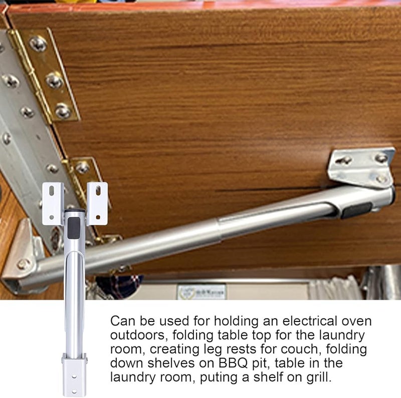 Heavy Duty Aluminum Folding Shelf Bracket Wall Mounted 120KG Load RV Table Support - Image 4