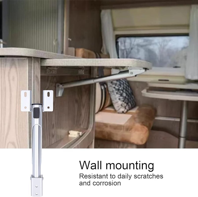 Heavy Duty Aluminum Folding Shelf Bracket Wall Mounted 120KG Load RV Table Support - Image 5