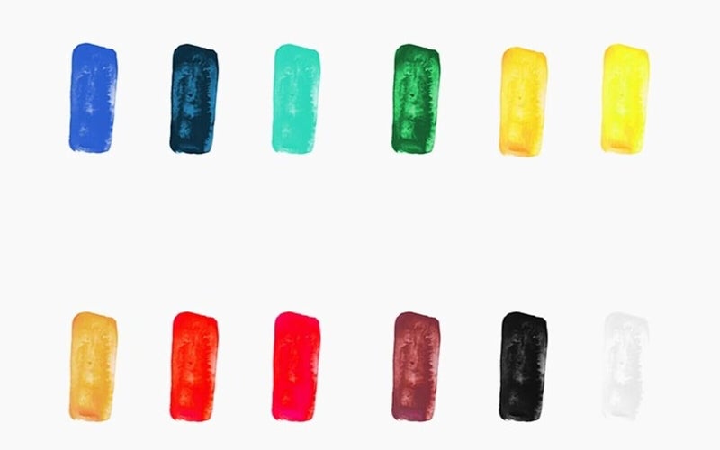 Camel Artist Water Colours Tubes Assorted Pack of 12 Shades 9ml Each Delicate And Light Colours Transparent Effects - Image 4