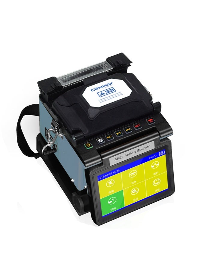 COMWAY A33 Core Alignment Mini Fusion Splicing Machine - High-Precision 4-Motor PAS Fiber Optic Splicer for FTTH - Image 1