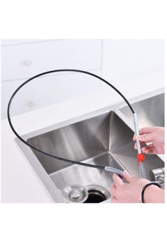KASTWAVE Flexible Cleaning Claw Pipe Cleaning Spiral Drains Dredge Tool, Sink Sewer Cleaning Hook, Spring Hair Drain Clog Remover Cleaning Tool  - Image 5