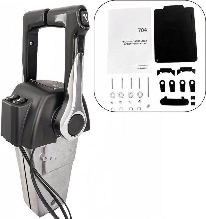POWEROB TEC Control Box Dual New Binnacle Premium 704-48207-P1-00 for Yamaha Outboard - Image 1