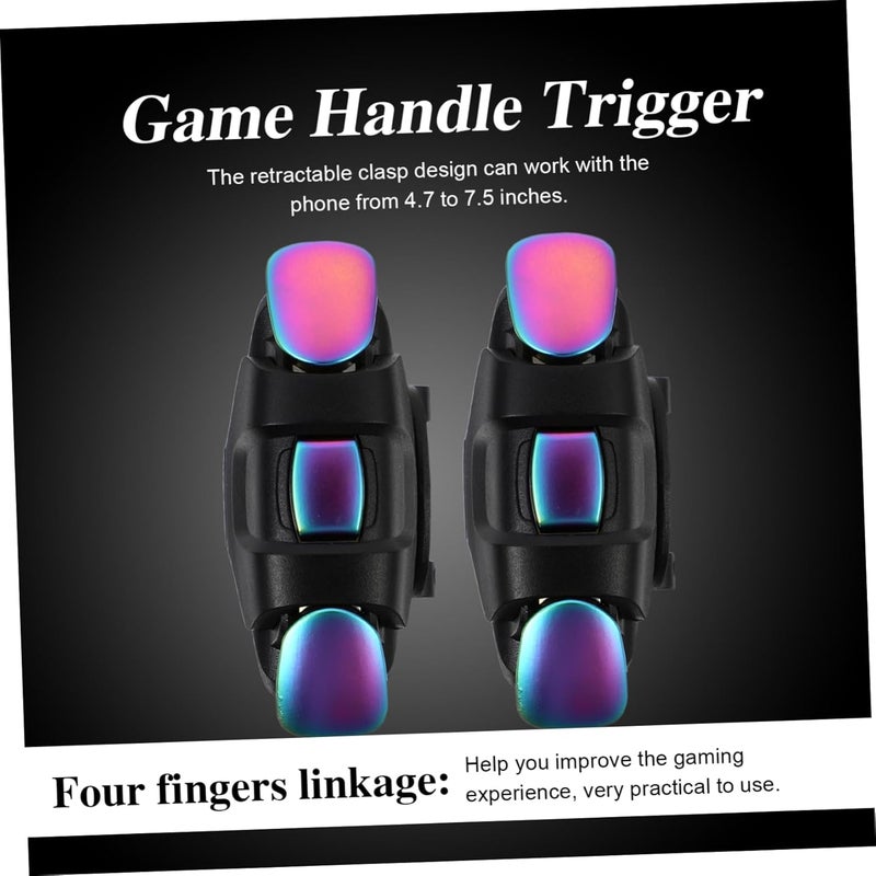 Universal Metal Game Controller For Mobile Gaming Compact Sturdy Design With Colorful Buttons - Image 5