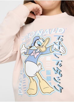 Disney Donald Duck Graphic Sweat Shirt  - Image 3