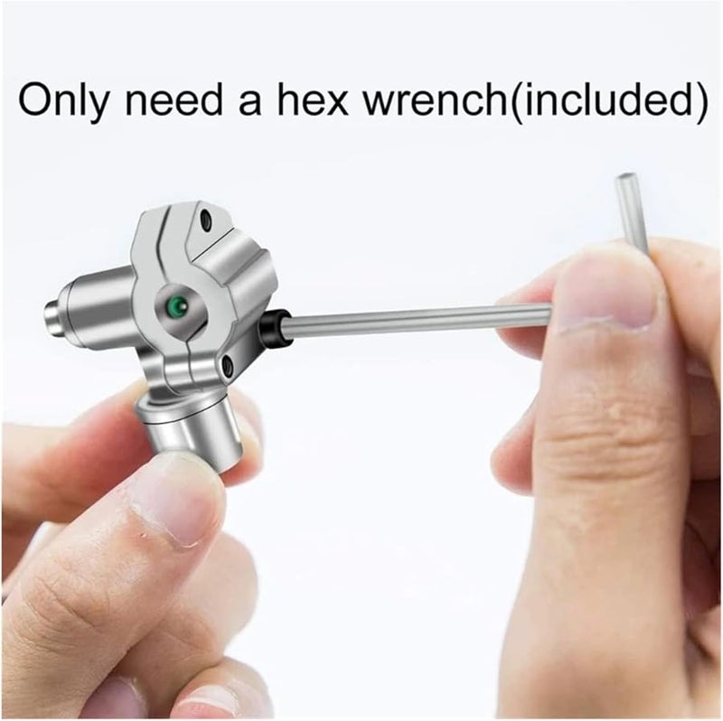 BPV 31 Refrigerator Piercing Valve Durable Metal Tap For Refrigerant Charging Maintenance - Image 5