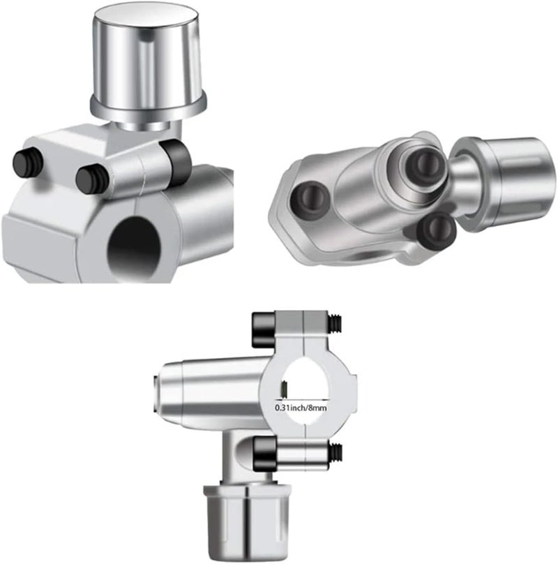 BPV 31 Refrigerator Piercing Valve Durable Metal Tap For Refrigerant Charging Maintenance - Image 4