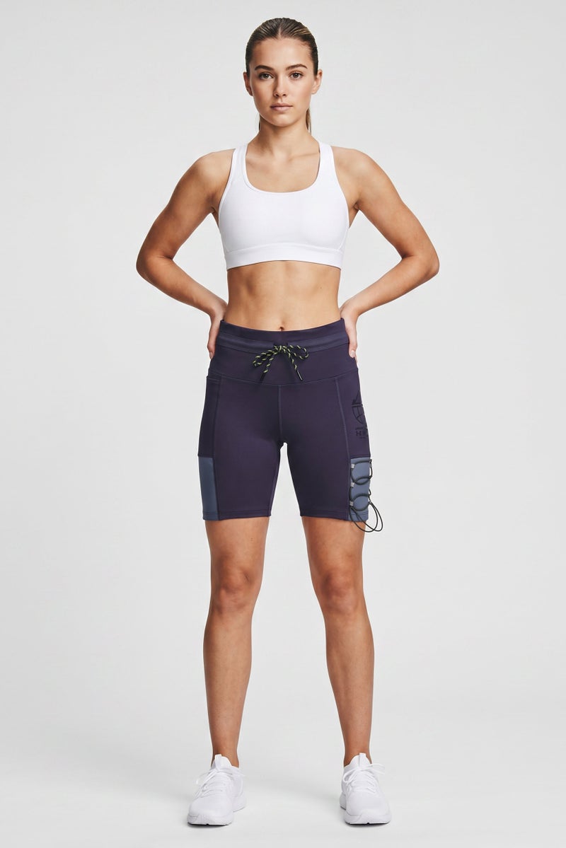 UNDER ARMOUR Women Sportswear Fit Training Shorts, Dark Lilac - Image 5