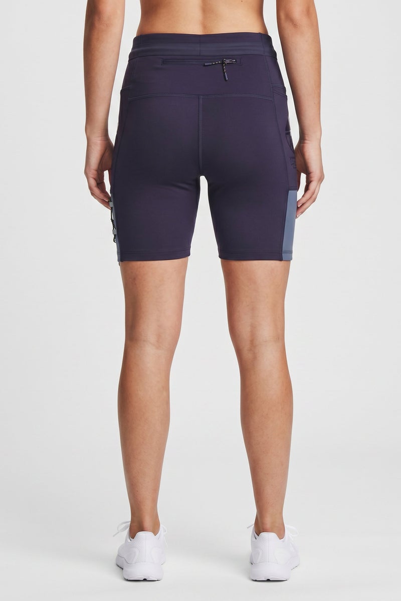 UNDER ARMOUR Women Sportswear Fit Training Shorts, Dark Lilac - Image 4