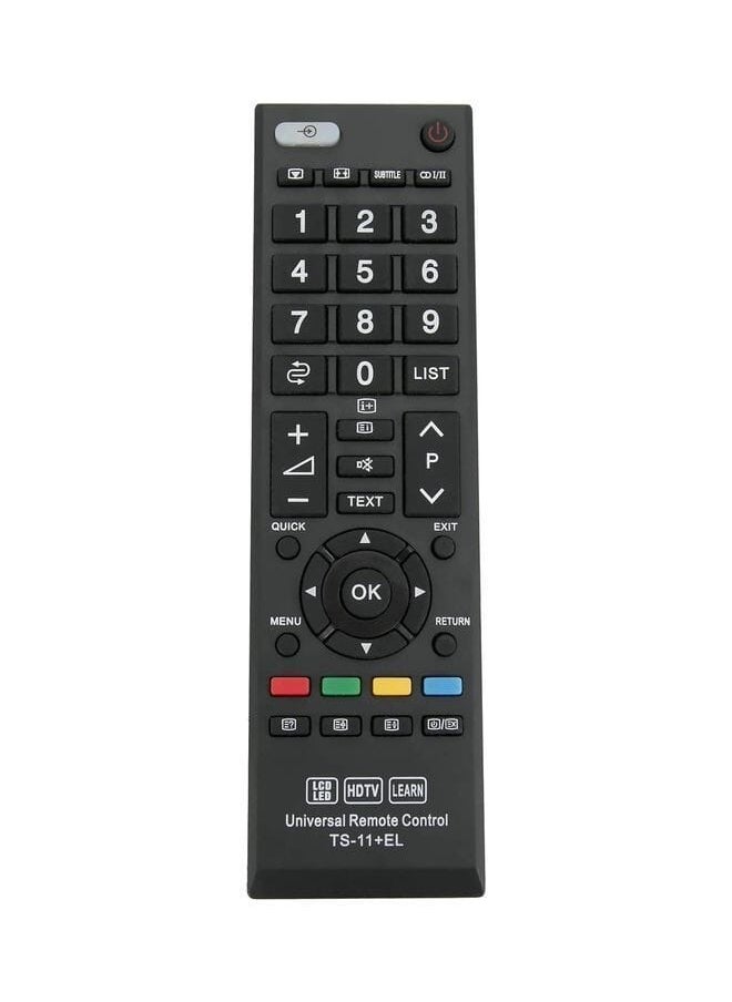 Raxoom Remote Control For Almost All Toshiba Television Sets Black