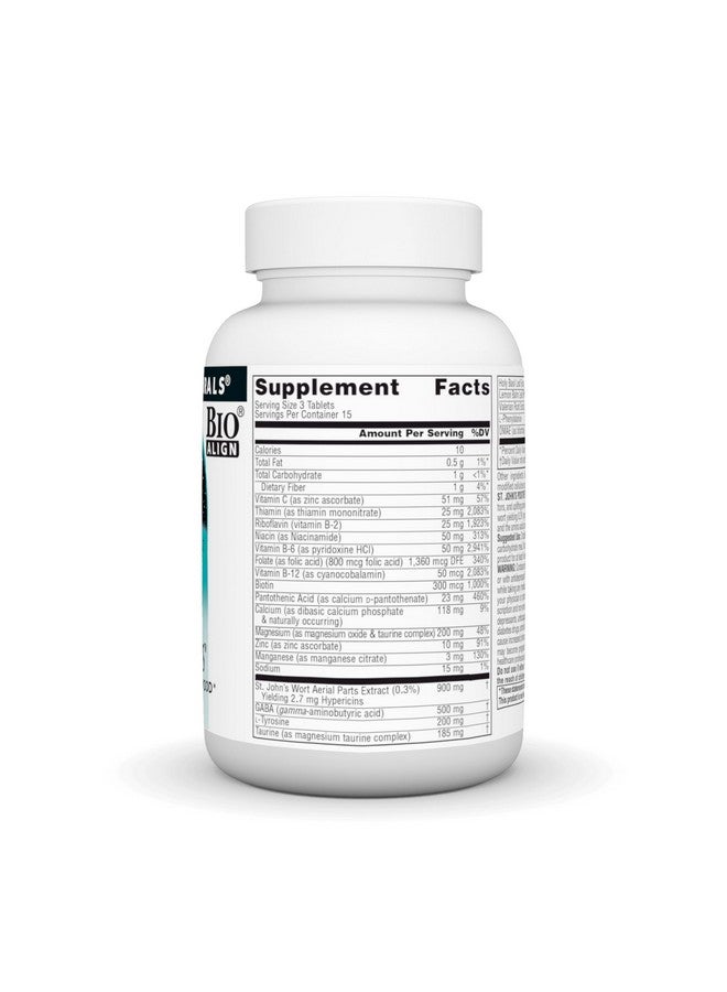 Source Naturals ساورس ناتشورالز سانت جونز أفكار إيجابية - يدعم المزاج الجيد* - 45 قرص - Image 2