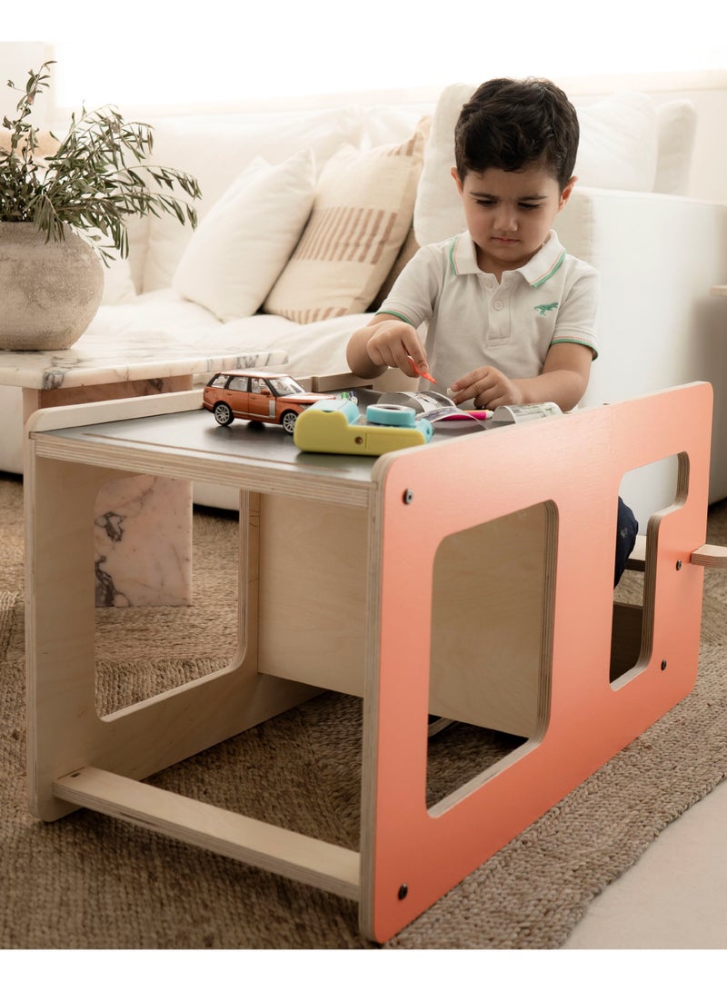 Bibena Nova Kule Flip Learning Tower & Table - Natural - Image 3