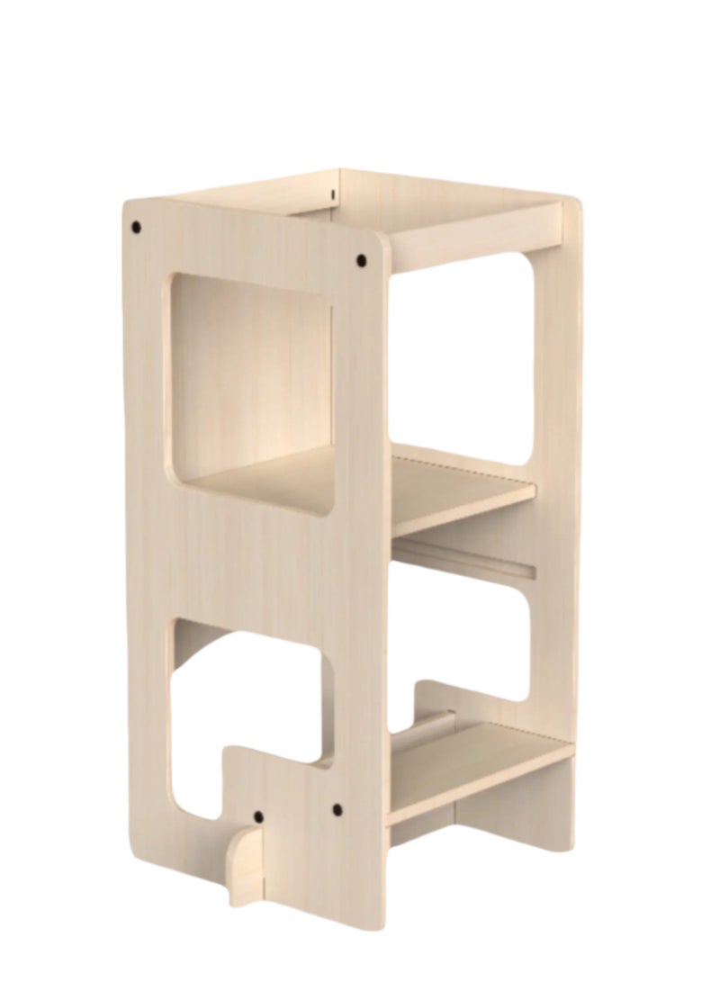 Bibena Nova Kule Flip Learning Tower & Table - Natural - Image 1