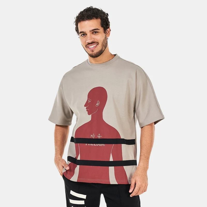 Tee Library Men's Oversized T-Shirt
