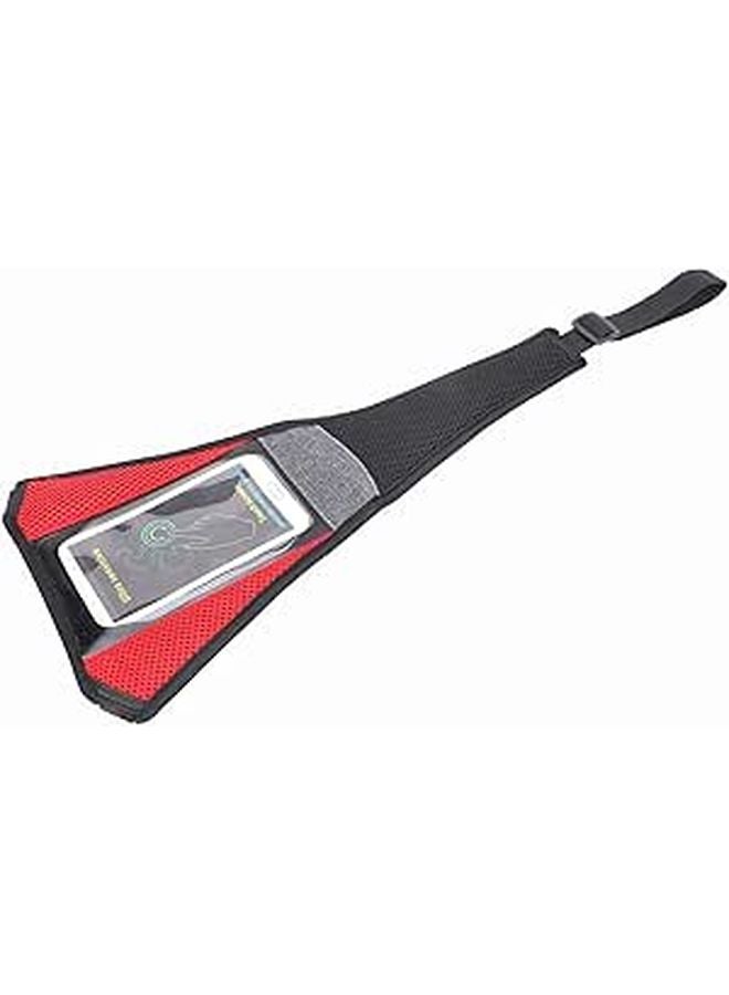 Cycling Bike Frame Sweat Guard Cover With Phone Pouch For Indoor Training - Image 1
