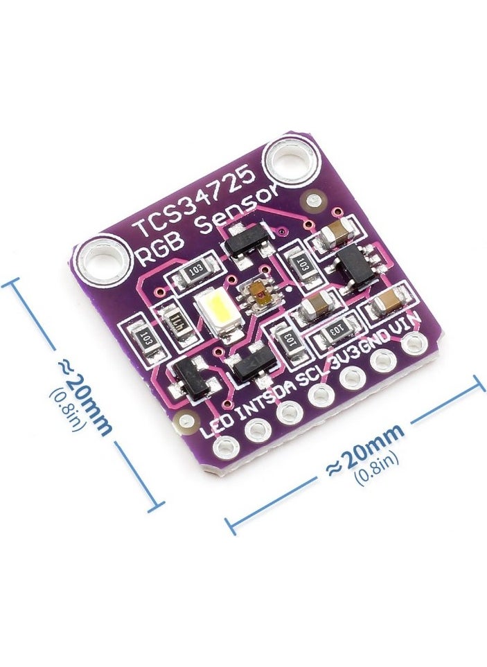 Robal - Roba TCS34725 Color Sensor Module TCS34725 Color Sensor RGB Color Recognition Sensors Module - Image 1
