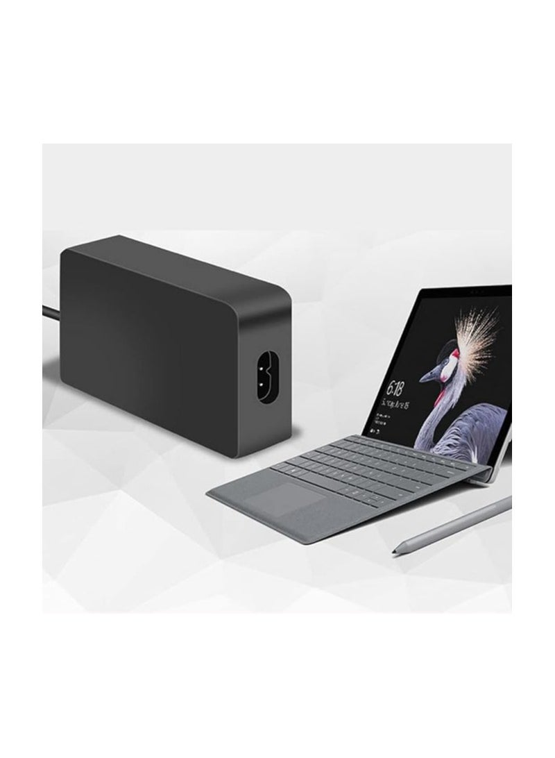 Terabyte Replacement 15V 2.58A (44W) Surface Pro Charger for Original Microsoft Surface Pro 9 8 7+ 7 6 5 4 3 X 1796 1769 1800 Laptop Power Adapter Supply - Image 3