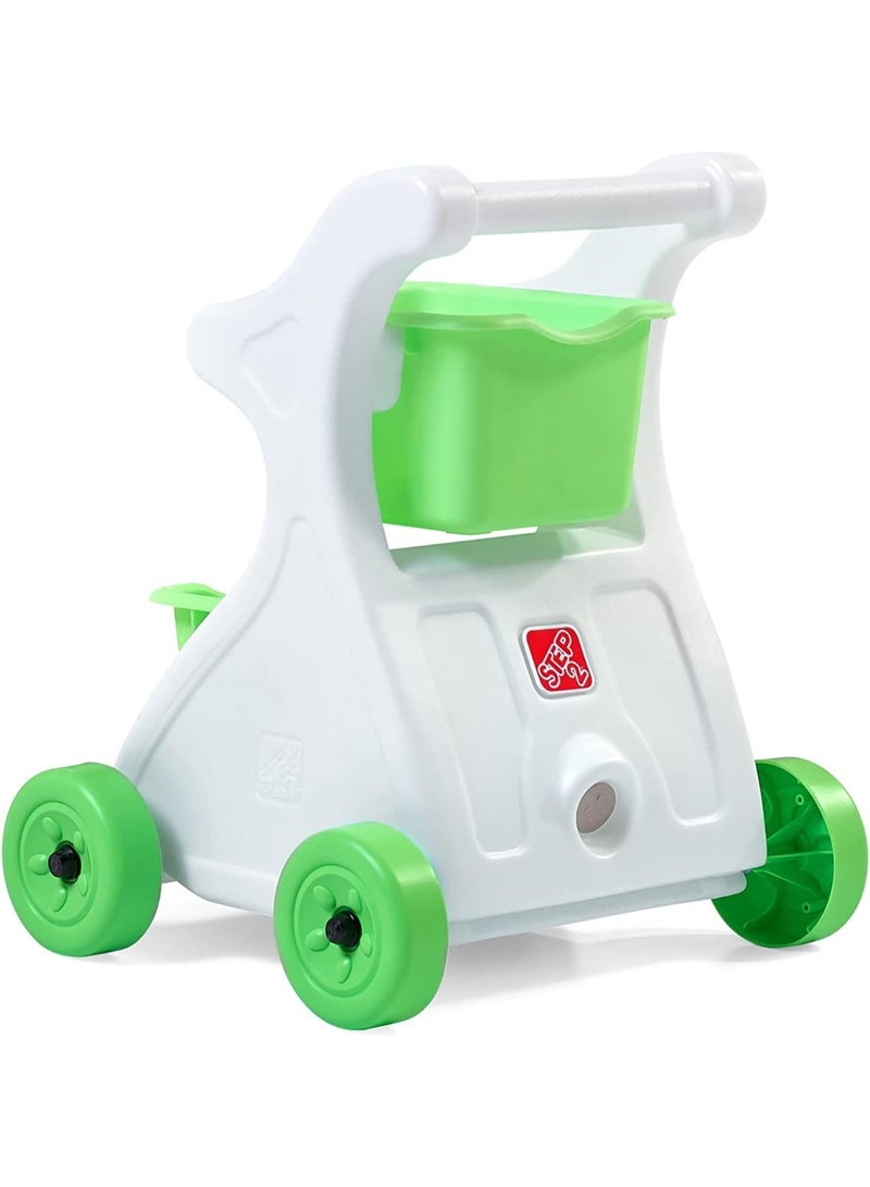 ستيب2 عربة تسوق البلاستيكية  الزدوجة للعب للاطفال - Image 4