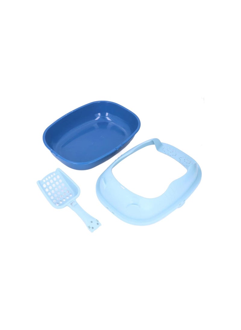 Generic - Self Cleaning Cat Litter Box, Ultraviolet Cleaning Cat Litter Box Furniture with Flip Cover and Cat Litter Shovel Load 66.1lb Odor Control Enclosed Cat Litter Boxes - Image 1