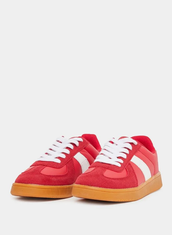 Styli Styli Color Block Retro Gum Sole Sneakers
