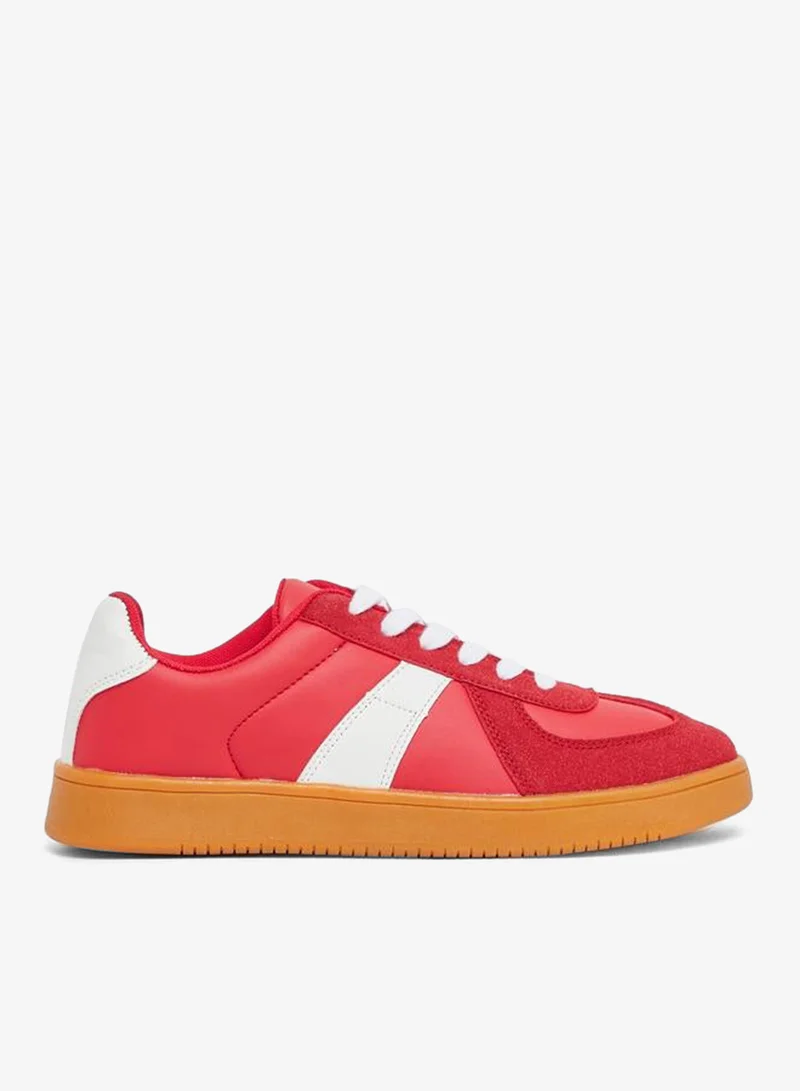 Styli Active Color Block Retro Gum Sole Sneakers