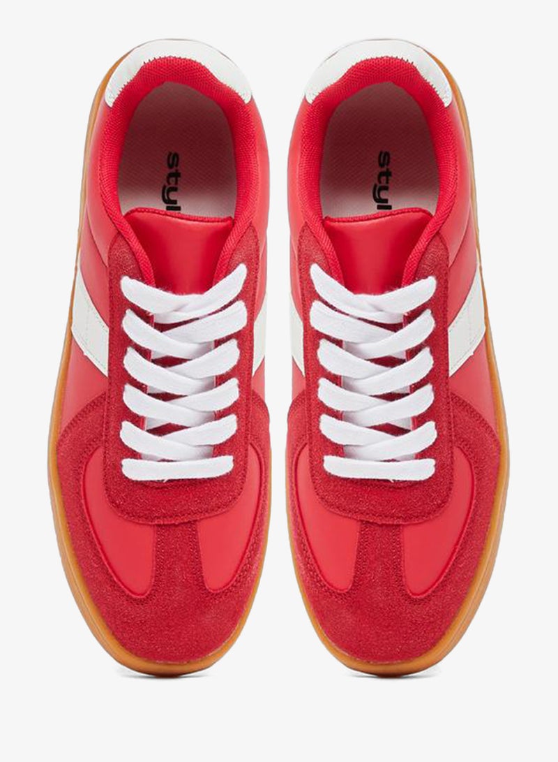 ستايلي اكتيف كولور بلوك ريترو صمغ نعل حذاء رياضي - Image 5