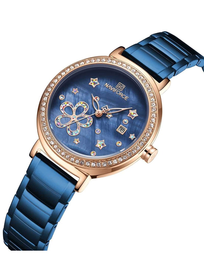 NAVIFORCE Naviforce Watch For Women NF5016-RG-BE - Image 1