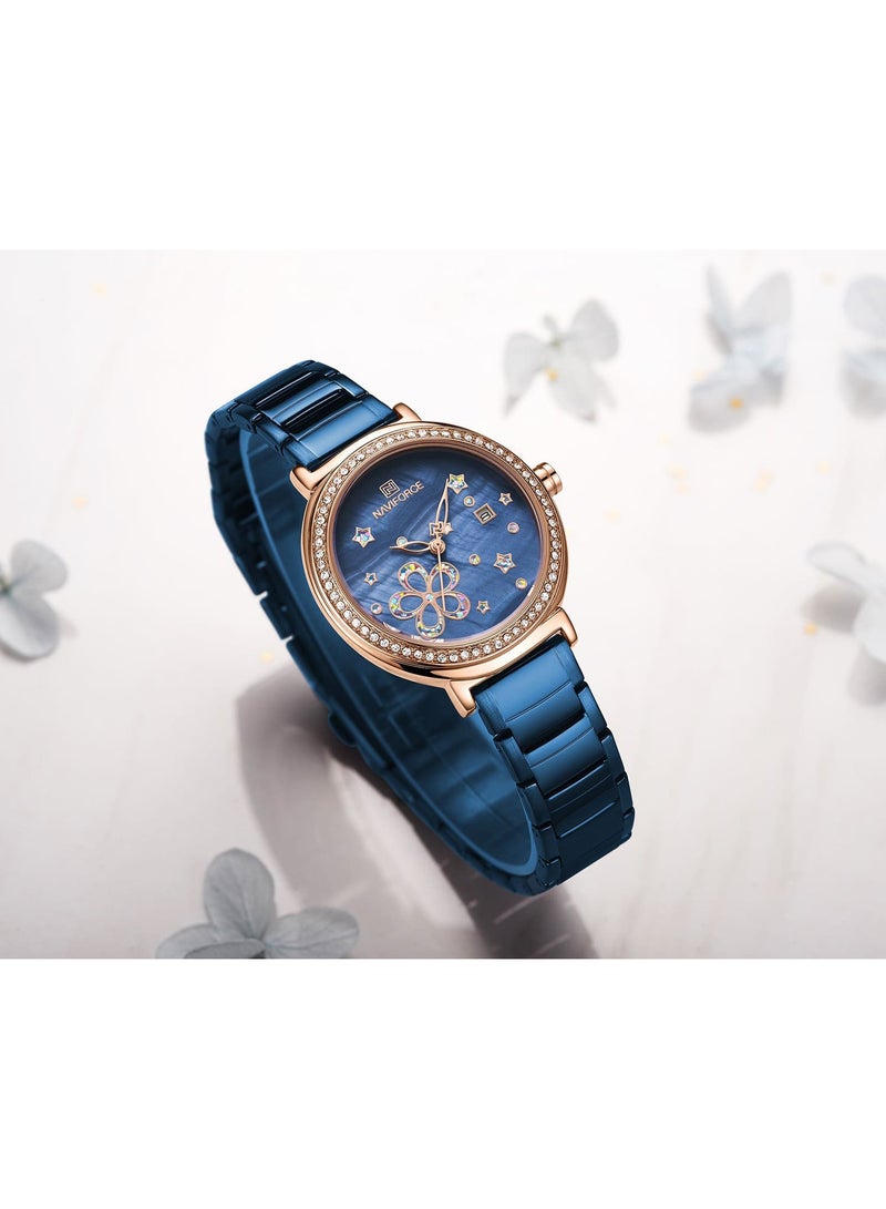 NAVIFORCE Naviforce Watch For Women NF5016-RG-BE - Image 4