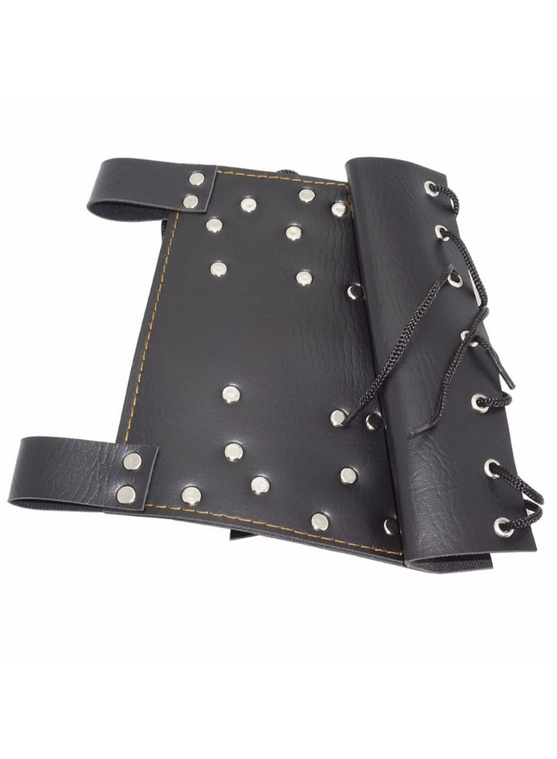 Leather Sword Holder Bag Adjustable Waistband Strap for Roronoa Zoro Cosplay, Ninja, Hero, Anime Costume, Halloween, Medieval Role Play Props PU Leather Holster  - Image 4
