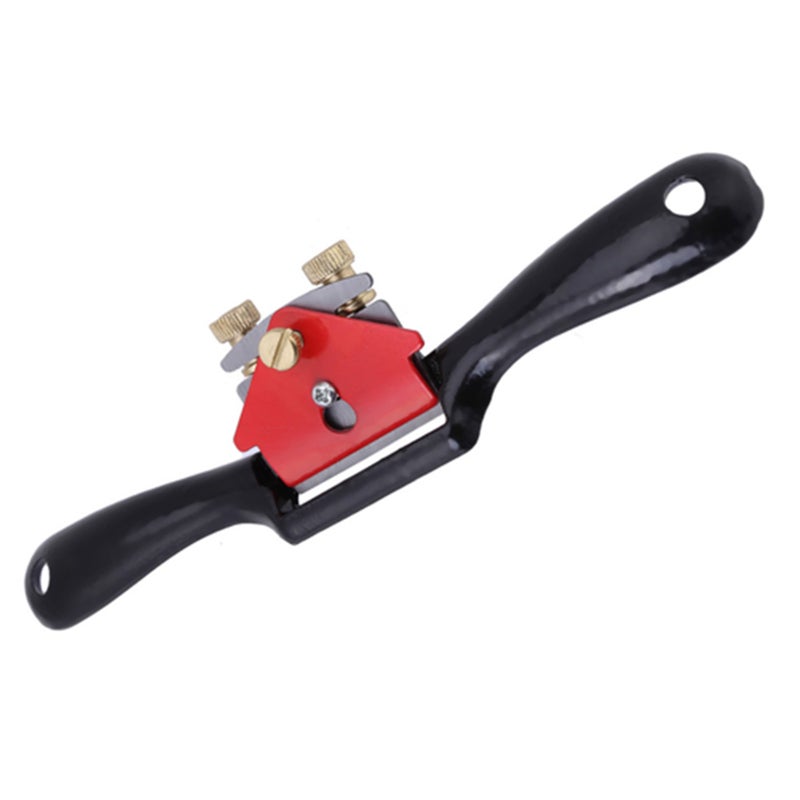 9 Inch Adjustment Woodworking Cutting Edge Plane Spokeshave Hand Trimming Tool With Screw - Image 1