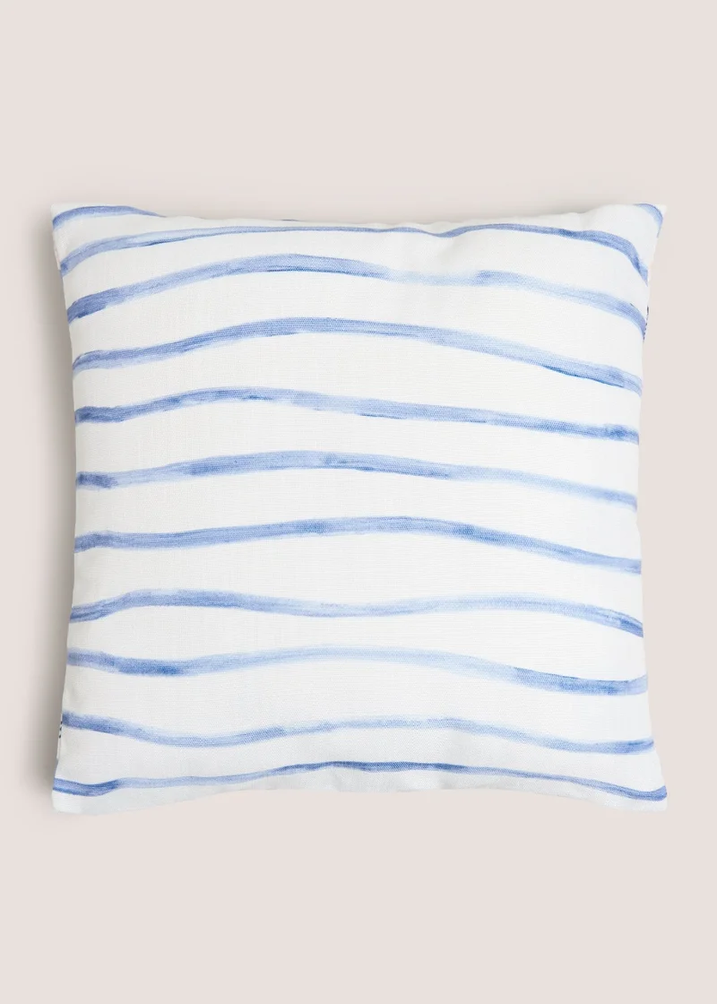 Matalan Blue Shell Print Cushion