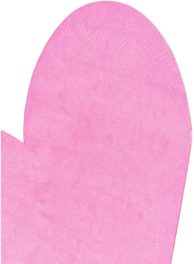 BLUE PANDA Heart Napkins - 6.5 x 6.5 in, Hot Pink, Pack of 50-3-Ply Absorbent Decorative Heart-Shaped Paper Cocktail Napkins - Image 5