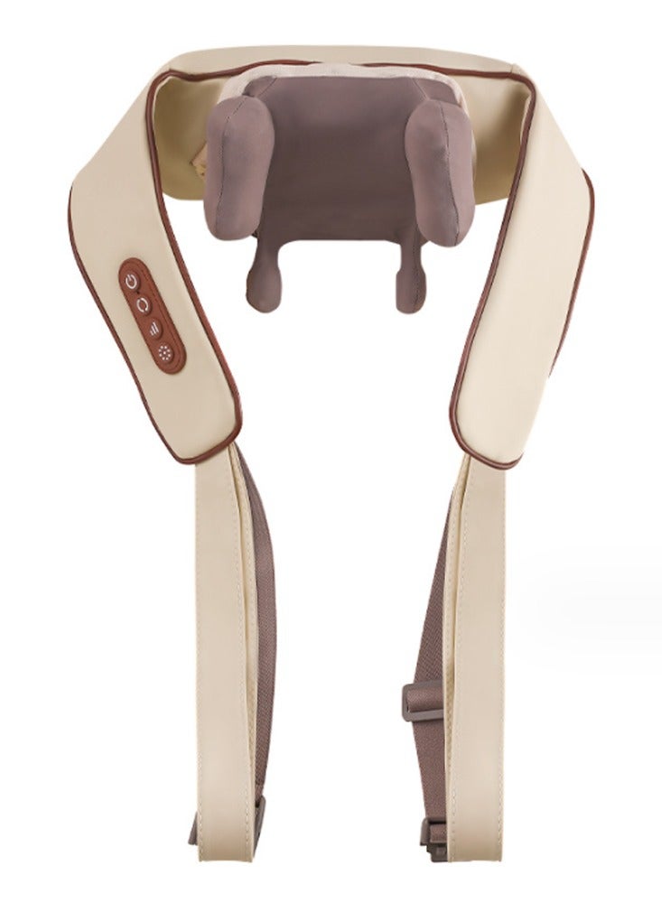DubaiGallery New Neck and Shoulder Heat Massager, Soothemate Neck Massager, Human Simulated Neck Massager, Shiatsu Neck and Back Massager Deep 3D Kneading, Simulated Manual Massage - Image 3
