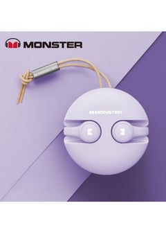 Monster XKT21 Surround Stereo Earphones Purple
