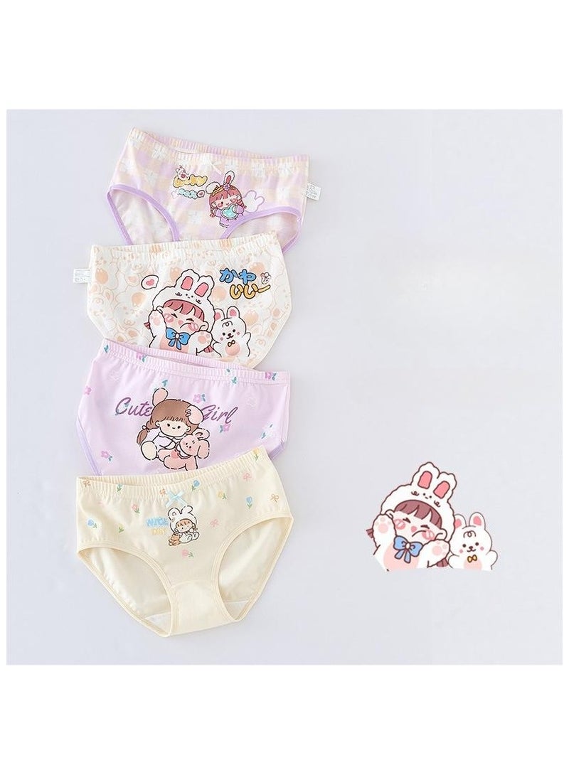 Little Girl Cute Style Triangle Pants Suitable For Ages 3-10 - Image 1