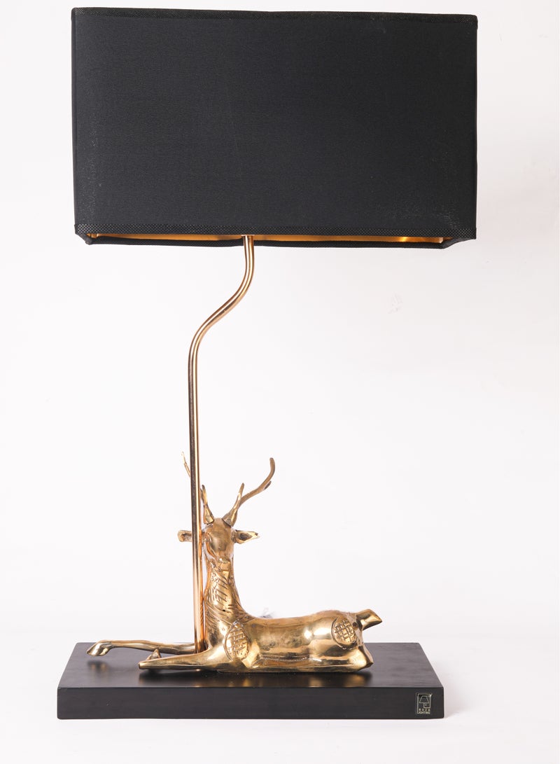Roza lighting Black Golden Gazzelle Table Lamp - Image 1