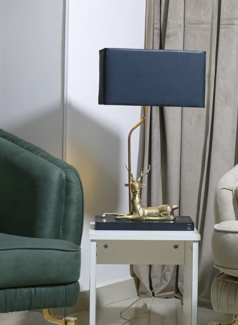 Roza lighting Black Golden Gazzelle Table Lamp - Image 2