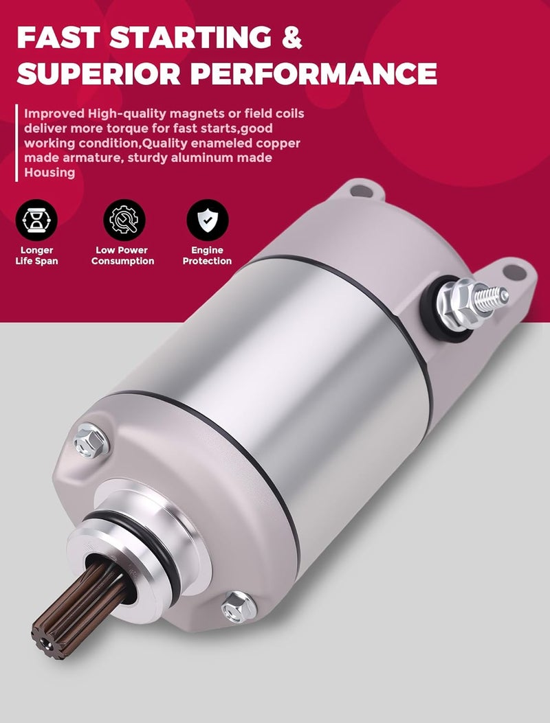 OLIFANT 12V 1.4kW Metal Starter for Kawasaki Brute Force 650/750 and Teryx Models - Image 3