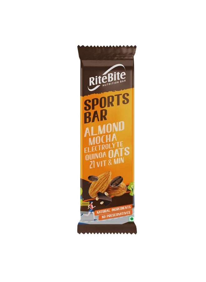 RiteBite Max Protein Sport Bar Nutrition Bar With Quinoa Oats | No Cholesterol & Trans Fat Snack Bar, 40G (Pack Of 12)  - Image 3