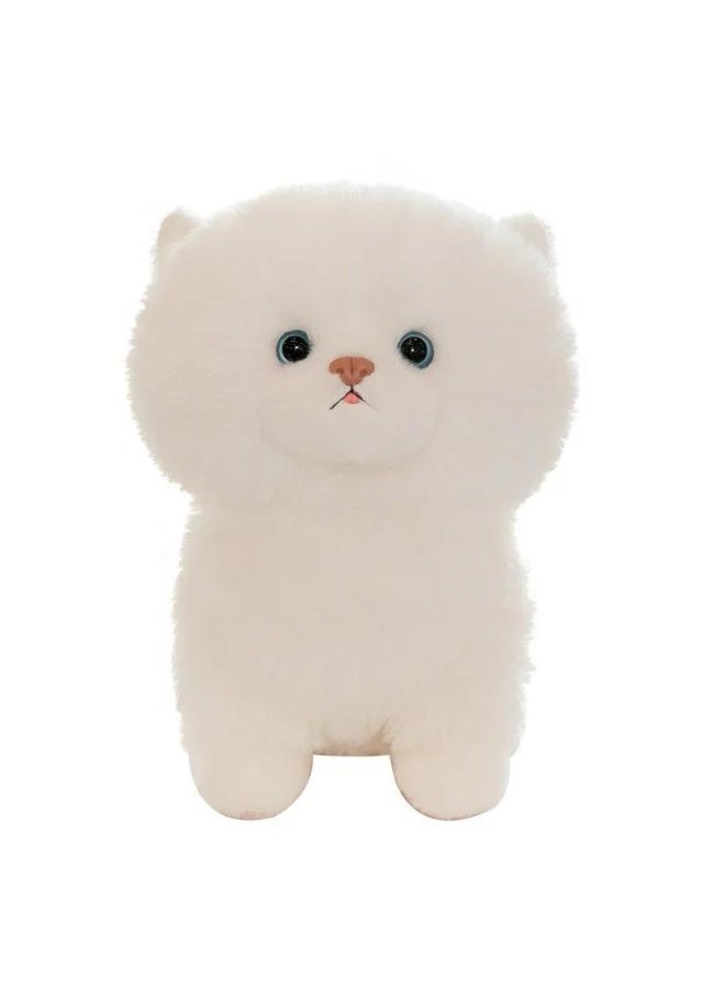 Round Face Cat Animal Plush 30cm brown - Image 2