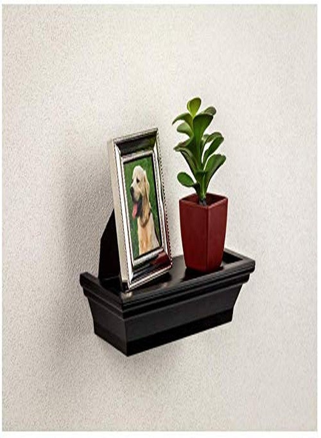 Greenbrier Black Floating Shelf, 8.625 inches x 4 inches x 1.5 inches - Image 1