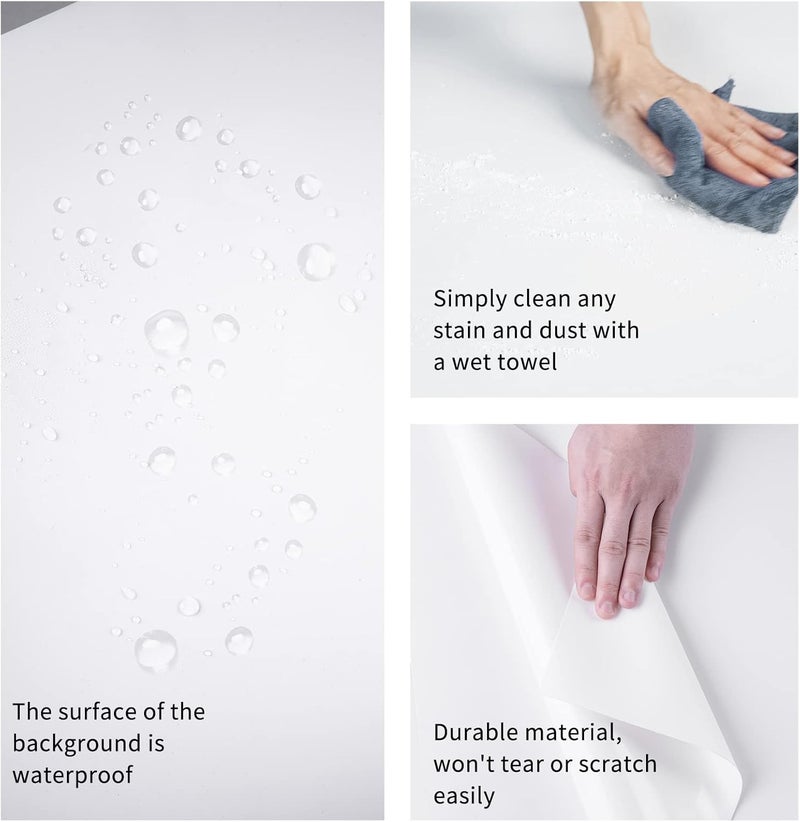 BPA White Photography Background Vinyl 60x130cm - Image 3